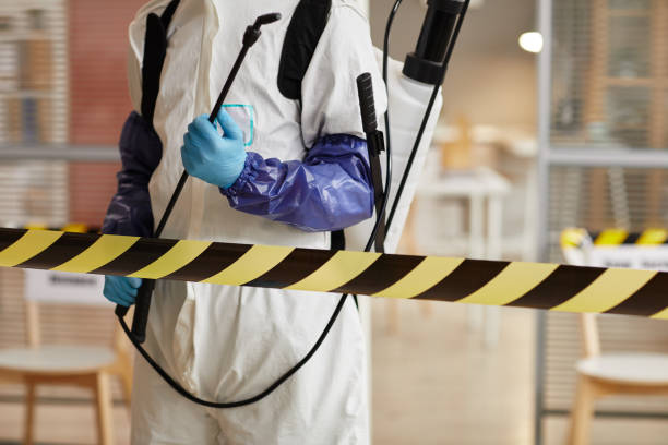 Professional Biohazard Cleanup technician working in Otis Orchards, WA